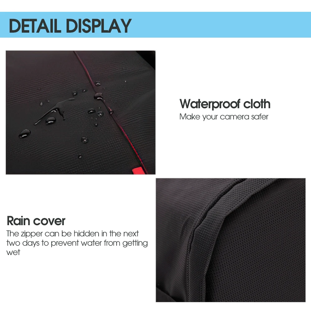 travor photography bag small camera bag leisure waterproof wear resistant slr camera backpack nylon for nikon outdoor men women free global shipping