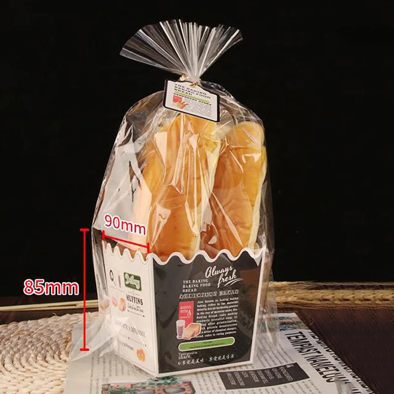 10 шт. бумажный лоток для выпечки хлебное Печенье Кондитерские упаковочные