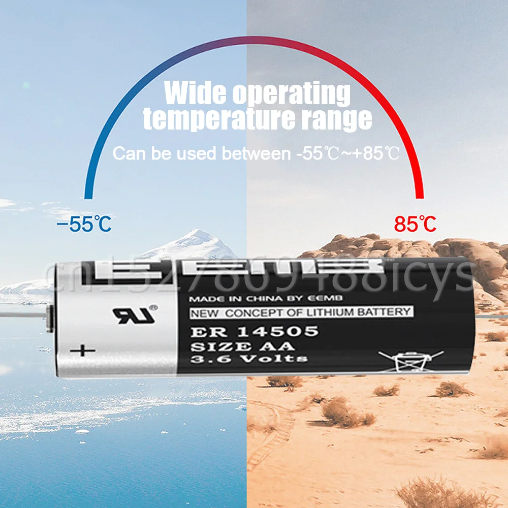 1 шт. EEMB ER14505 LS14500 3 6 В 2400 мАч AA литиевая батарея LR6 R6P для счетчика воды IC карта GPS Camer