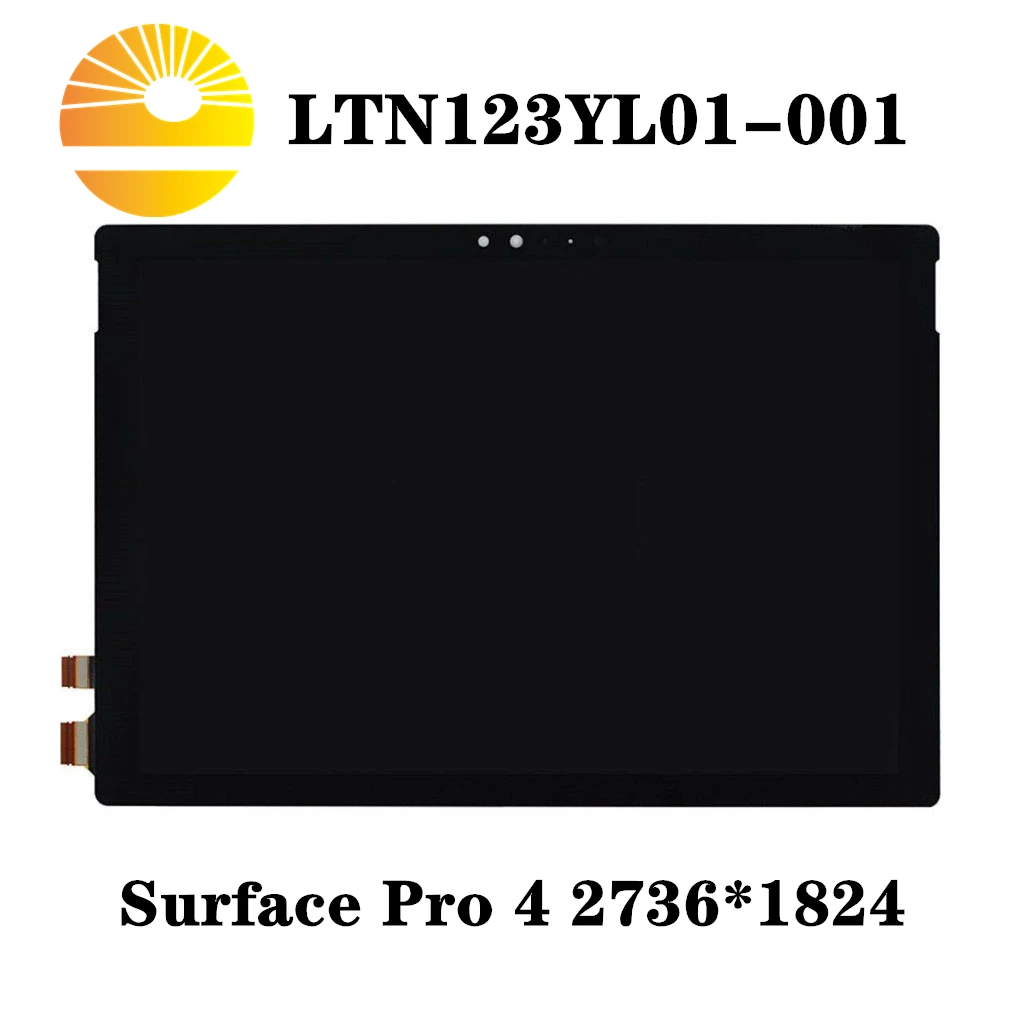 12 3 дюймов Microsoft Surface Pro 4 (1724) ЖК дисплей Экран матрица с сенсорным экраном