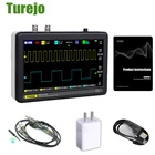 FNIRSI 1013D цифровой планшет осциллограф двухканальный 100M полоса пропускания 1GS частота дискретизации Мини цифровой осциллограф