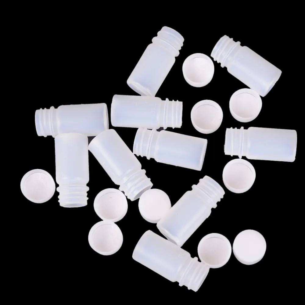 

10pcs Thicken Acid Alkali Resistant Corrosion Resistant Bottles (Transparent)