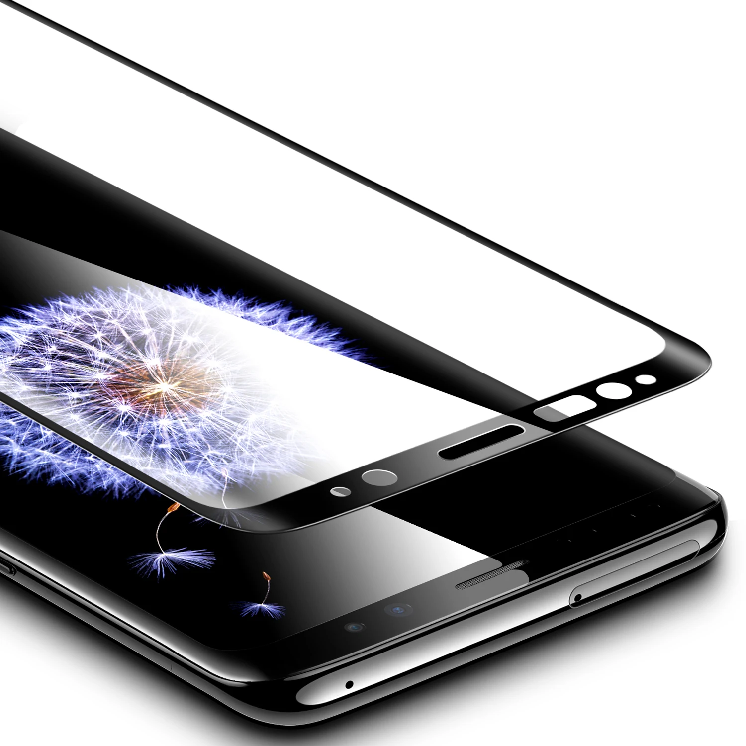 Full Coverage ESR Защита экрана для samsung Galaxy S9 S9 Plus полное покрытие закаленное стекло 9H 3D изогнутый защитный чехол - Цвет: Full Coverage
