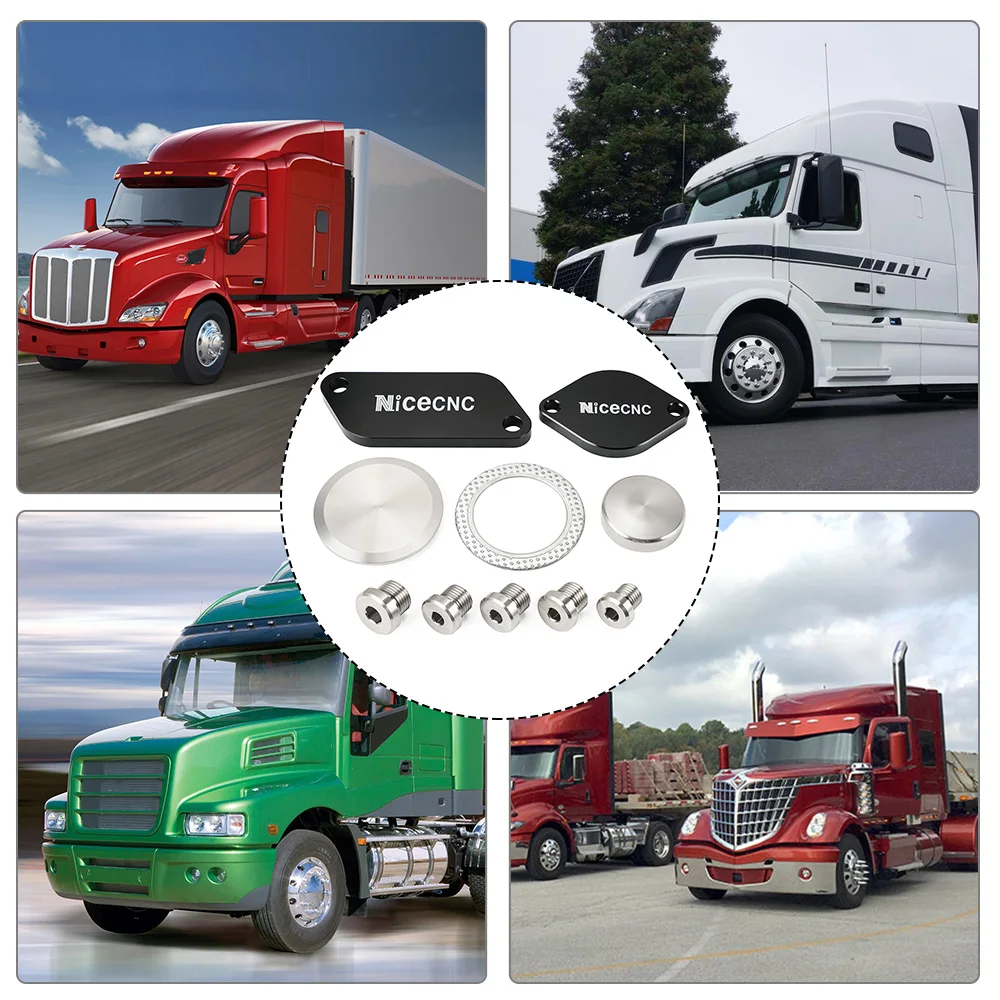 Подходит для ISX 15 CM2250 CM2350 удаление EGR Plug Kit Stage 2 двигателя FREIGHTLINER Volvo 2002 International Kenworth