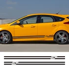 2 шт., автомобильные виниловые наклейки для Ford Focus MK6 MK7 ST