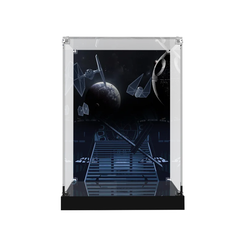 

Acrylic Display Box For 75304 Darth Vader Helmet Building Blocks Display Case (Not Include The Model)