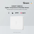 15 шт. SONOFF SNZB-02 ZigBee Температура и влажности Сенсор в режиме реального времени данных проверить работу с SONOFF ZigBee мост приложение EWeLink