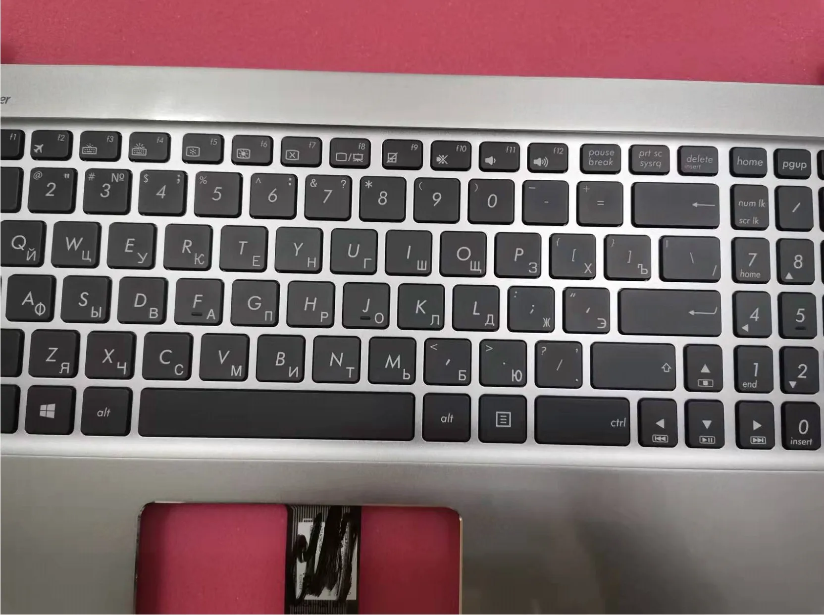 Новинка для ASUS K501U K501UB K501UQ K501UW K501 A501U A501L A501LB V505L Упор рук русская клавиатура с