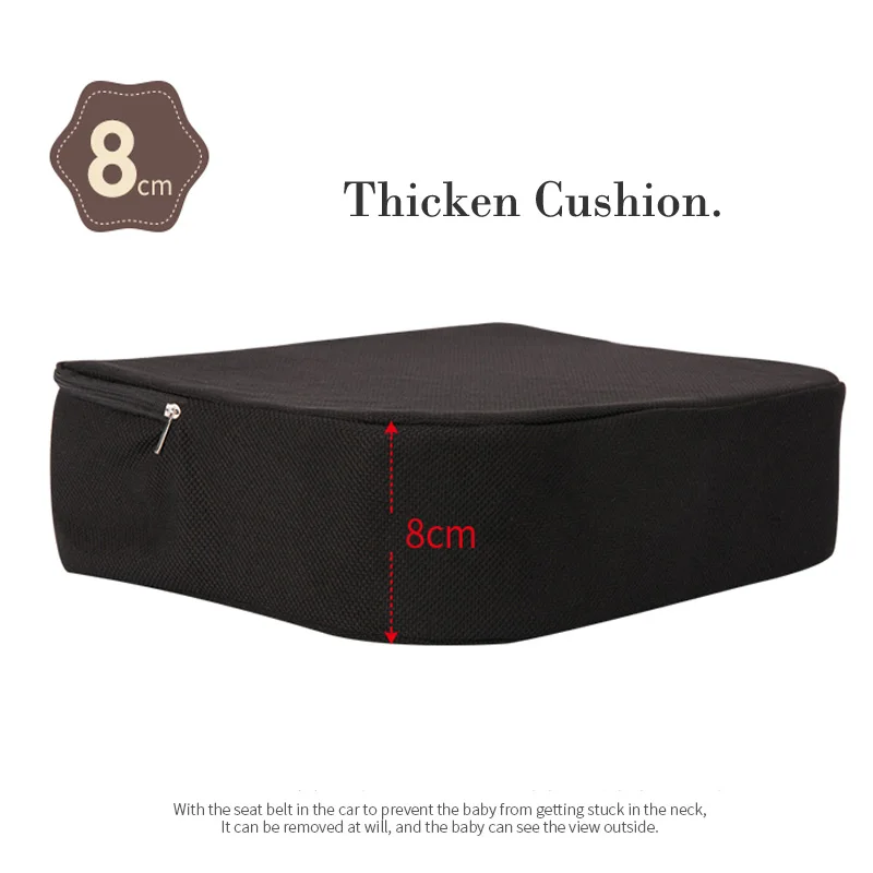 thicken pad Регулируемое сиденье для детского кресла, безопасное сиденье для малыша, детское сиденье, мягкий коврик, переносная подушка, подушка для детей от 6 месяцев до 7 лет - Цвет: thicken pad