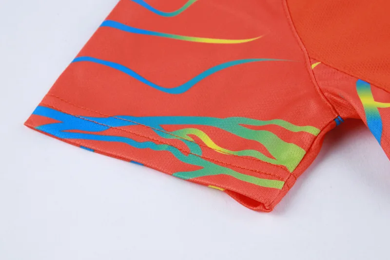 Летние Детские рубашки для бадминтона быстросохнущая дышащая футболка из