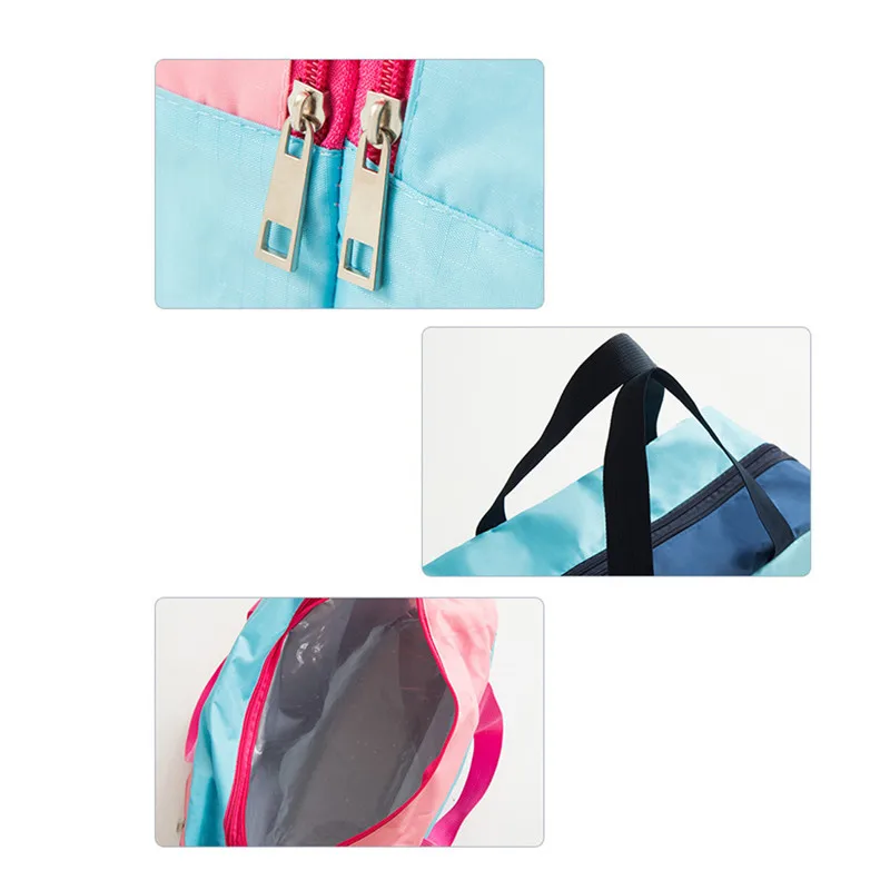 

4 Styles Unisex Washing Bag Cosmrtic Bags Dry and Wet Separation Zipper Storage Soft Handle Pouch Women Men Travel Make Up Bags