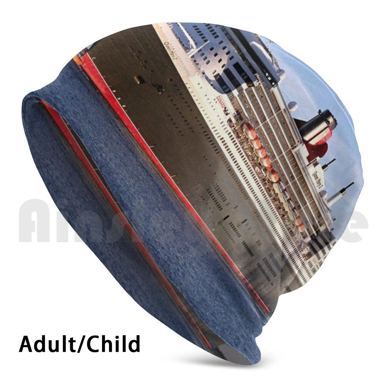 

Облегающие шапки Queen Mary 2 для круизного лайнера, пуловер, Удобная шапка для лодок, лодок, круизного лайнера, французский лайнер