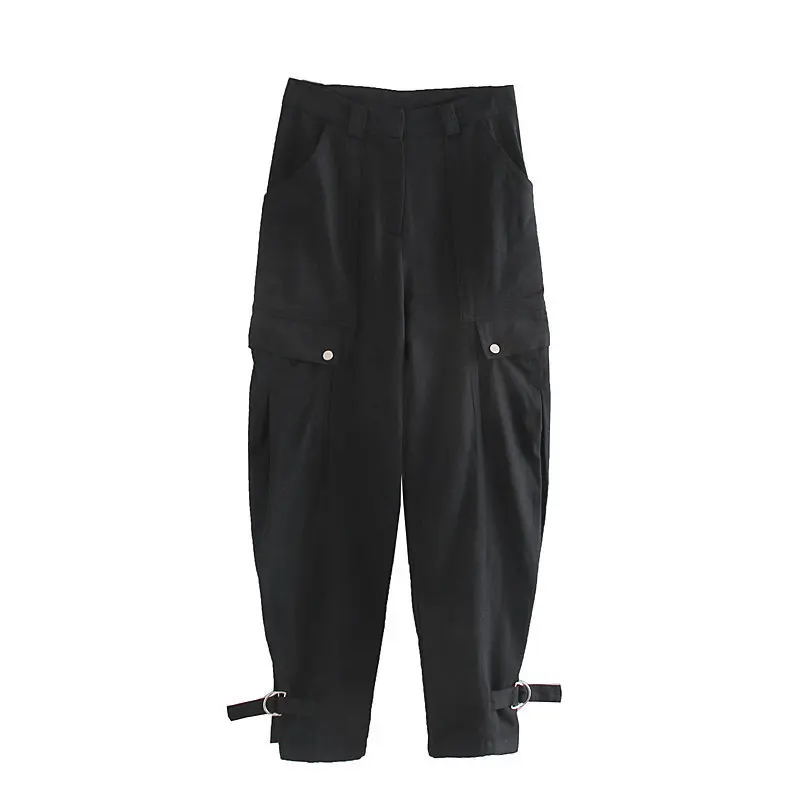 Модные женские повседневные штаны в европейском и американском стиле