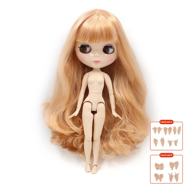 Ледяная фабрика blyth кукла Обнаженная шарнир тело 1/6 BJD 30 см модные куклы игрушки подарок специальная цена на продажу - Цвет: 260BL2240 G