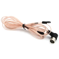 1pc indoor fm antenna female plug connector dipole coaxial antenna stereo audio radio receiver accessories