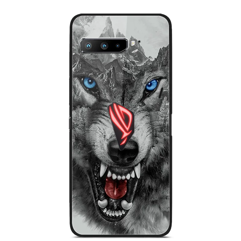 

Glass Case For ASUS ROG Phone 3 For Strix For ZS661KS Phone Case Phone Cover Phone Shell Back Bumper Series 3