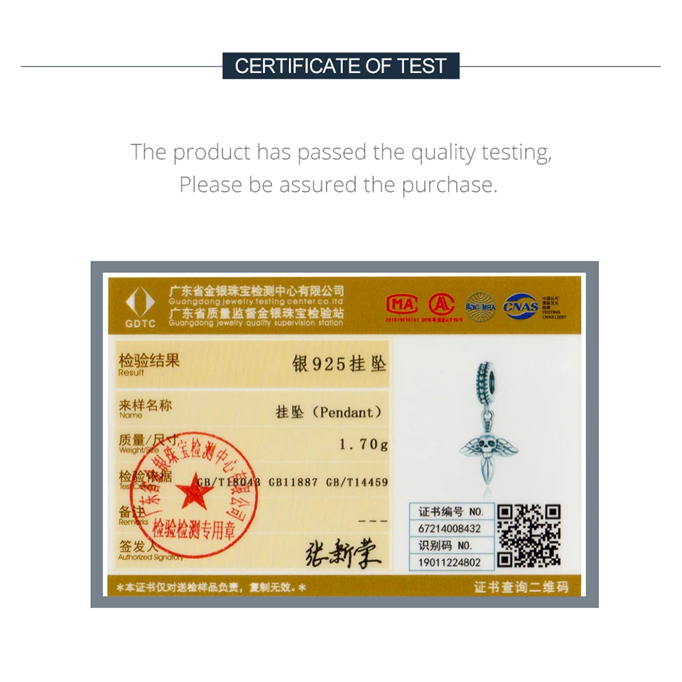 

Bisaer 100% 925 Sterling Silver Skull Pendant Charms Pink Zircon Beads Fit Original Bracelet Fine Jewelry ECC1778