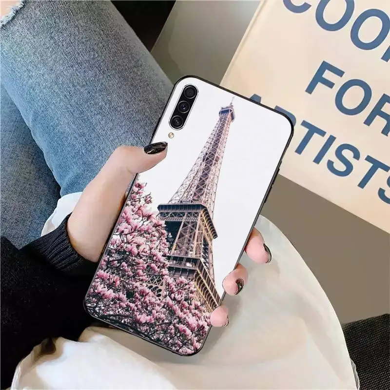 

Paris Eiffel Tower RomanticFrench Phone Case For Samsung galaxy A S note 10 7 8 9 20 30 31 40 50 51 70 71 21 s ultra plus