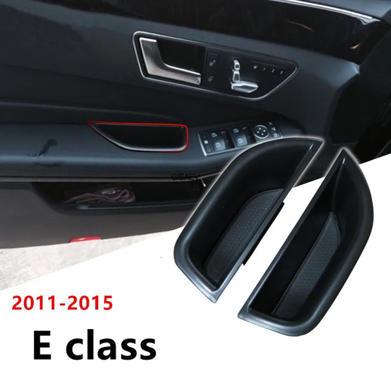 

Suitable for Mercedes E-Class W212 2010-15 C207 Car Door Storage Box Door Handle Storage Box Container Car Accessories
