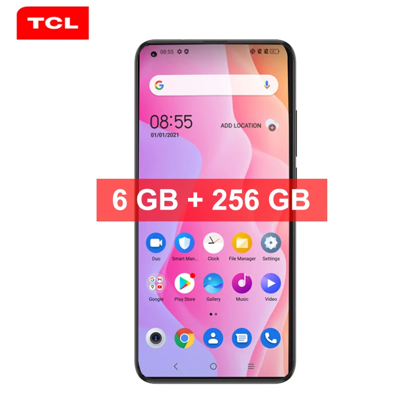 

Смартфон глобальная версия TCL 10L NFC, 6 ГБ, 256 ГБ, Snapdragon 6,53 '', NXTVISION, аккумулятор 4000 мАч, телефон Android 11,0