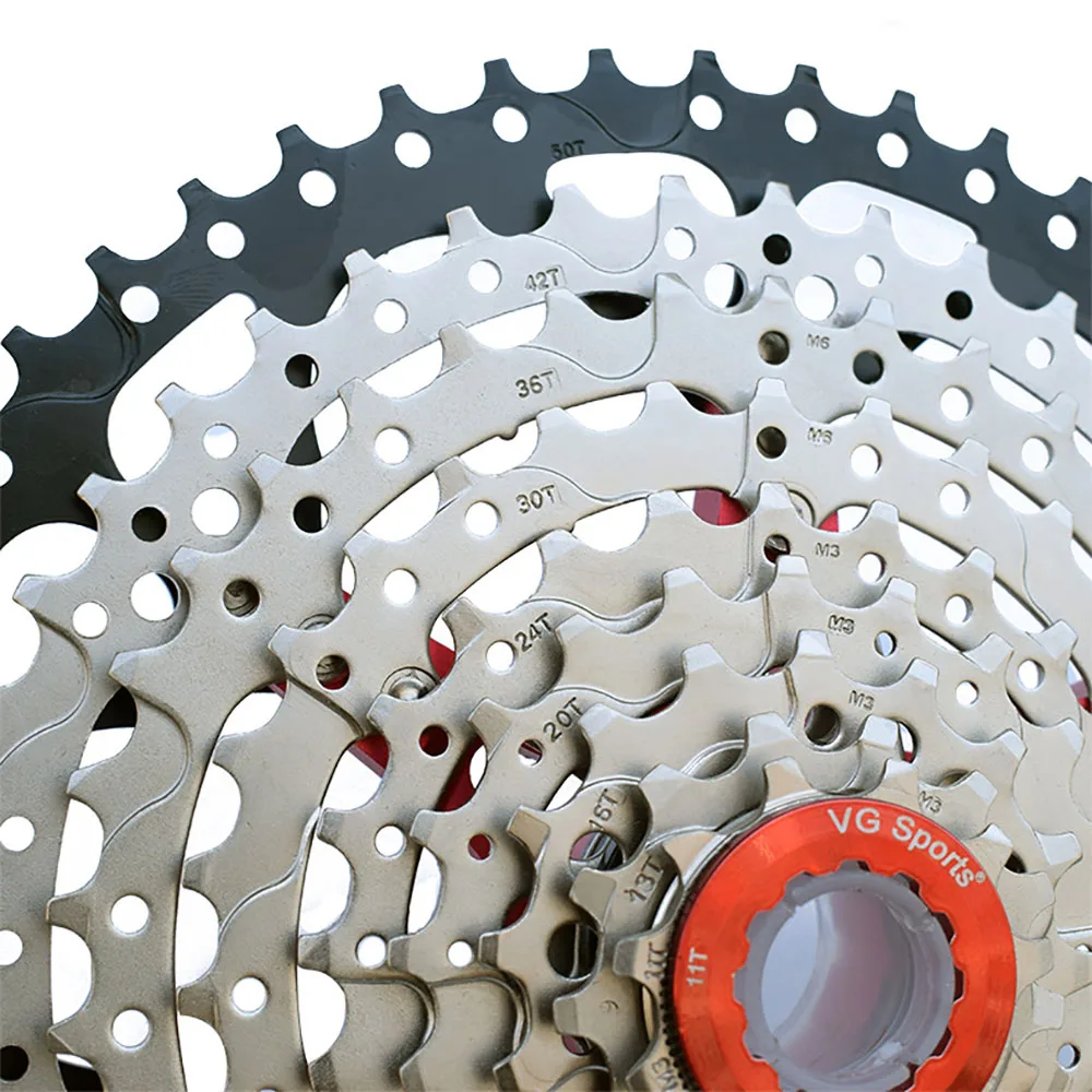 Велосипедная кассета 9 скоростей 11-50 т MTB велосипед маховик 9 в горный велосипед карта маховик запчасти для велосипеда