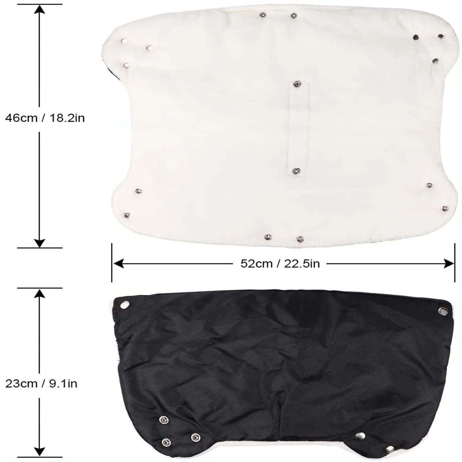 Зимние теплые перчатки для новорожденных Детские коляски ручной муфта