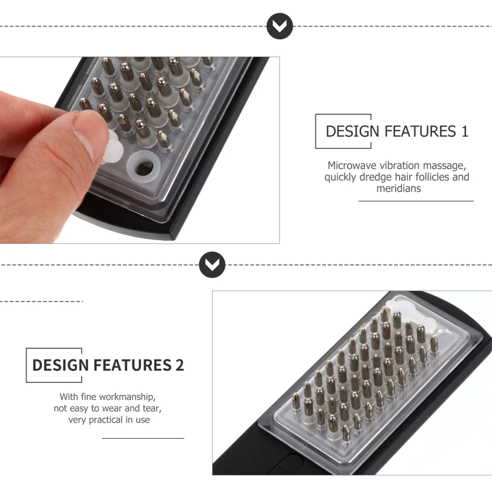 

1Pc Electric Head Comb Liquid Hair Scalp Massager Hair Comb