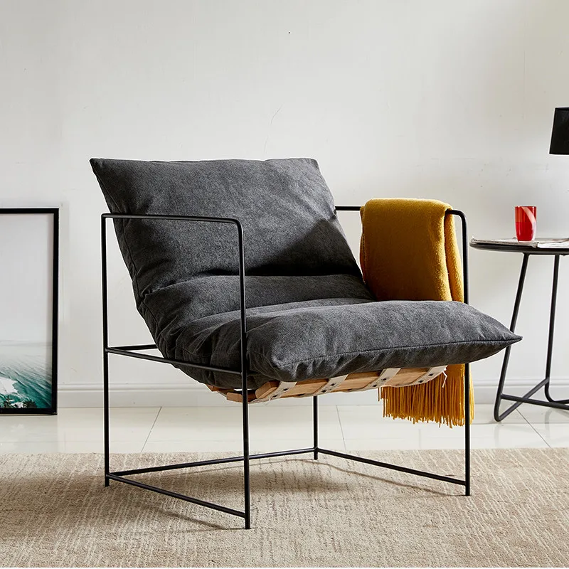 Скандинавский одноместный диван-стул стул для гостиной Одноместный простой