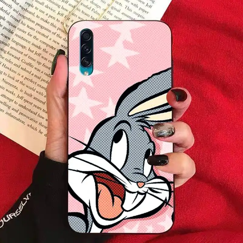 

RuiCaiCa Bunny Bugs New Cute Cartoon Phone Case for Samsung A30s 51 71 10 70 20 40 20s 31 10s A7 A8 2018