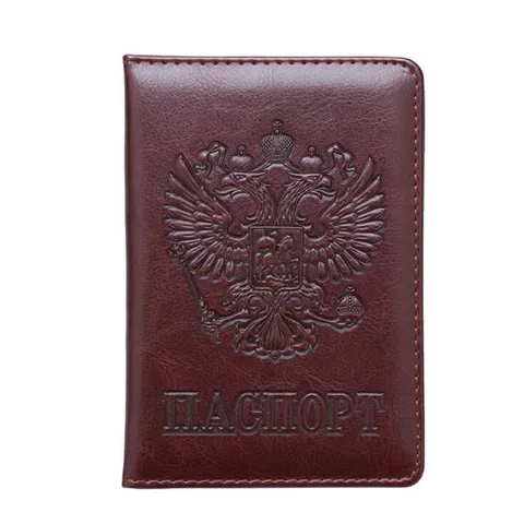Обложка для паспорта для мужчин и женщин, Дорожный Чехол для паспорта, Обложка для российских документов и мужчин, чехол для SIM-карт