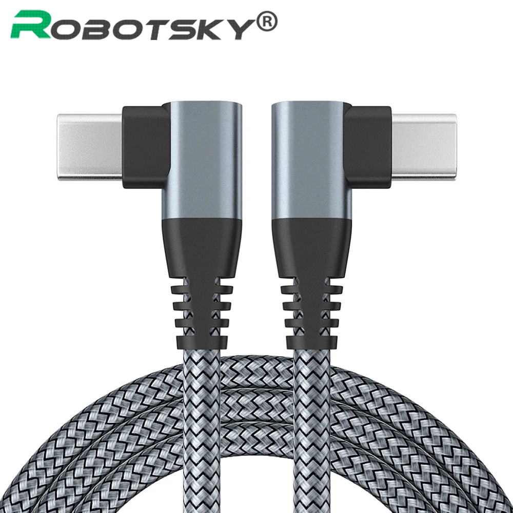 

3A USB C to USB Type C Cable USBC PD 60W Fast Charger Cord USB-C Type-c Cable for Samsung S20 MacBook iPad Huawei Xiaomi