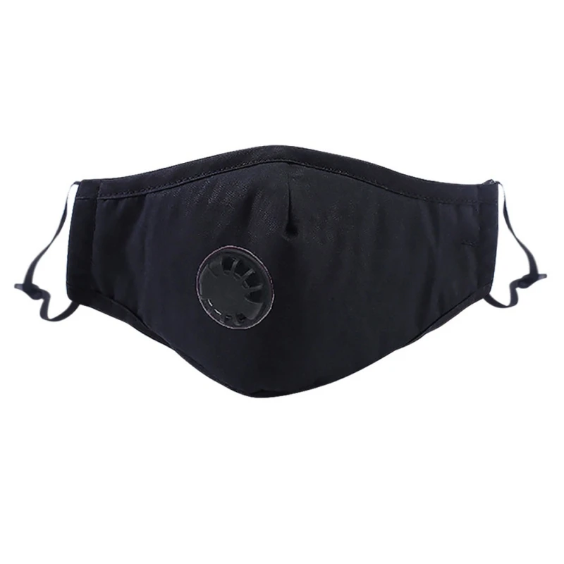 Маска для лица с дыхательным клапаном многослойная Пылезащитная