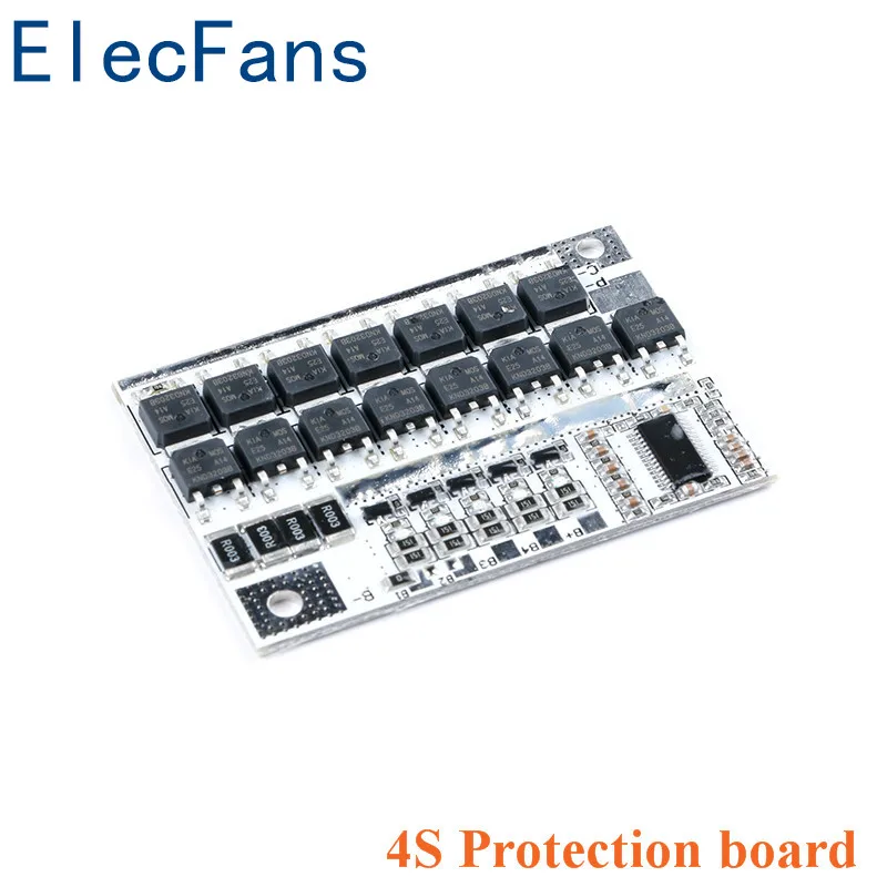 4S BMS 12V 100A Li Ion трехкомпонентная литиевая Батарея защиты печатной платы литий
