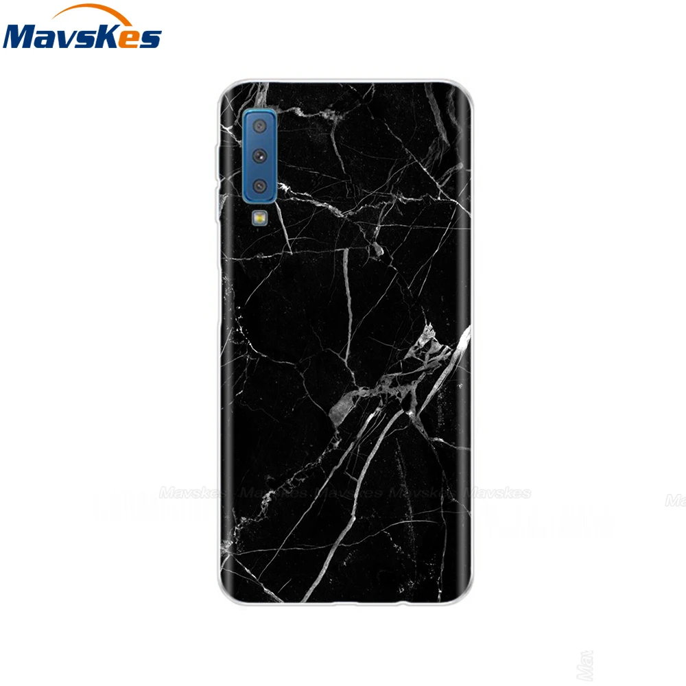 38 Силиконовый чехол для samsung Galaxy A7 чехол A750 A750F чехол 6,0 'TPU чехол для телефона samsung A 7 750 750F Fundas Coque - Цвет: 38