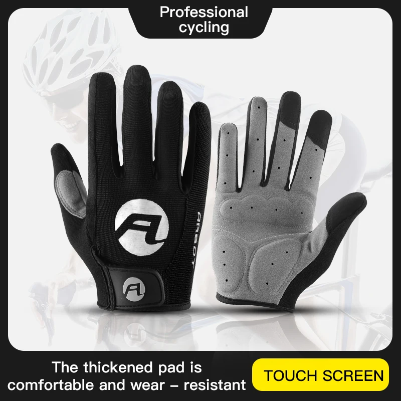 

Утолщенные Нескользящие дышащие перчатки унисекс для занятий спортом на открытом воздухе, фитнесом, велоспортом и сенсорным экраном