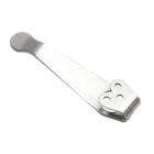 Карманный зажим из титанового сплава, сделай сам, твердый портативный поясной компактный, практичный, прочный, для C81, C10, C11, с 3 отверстиями