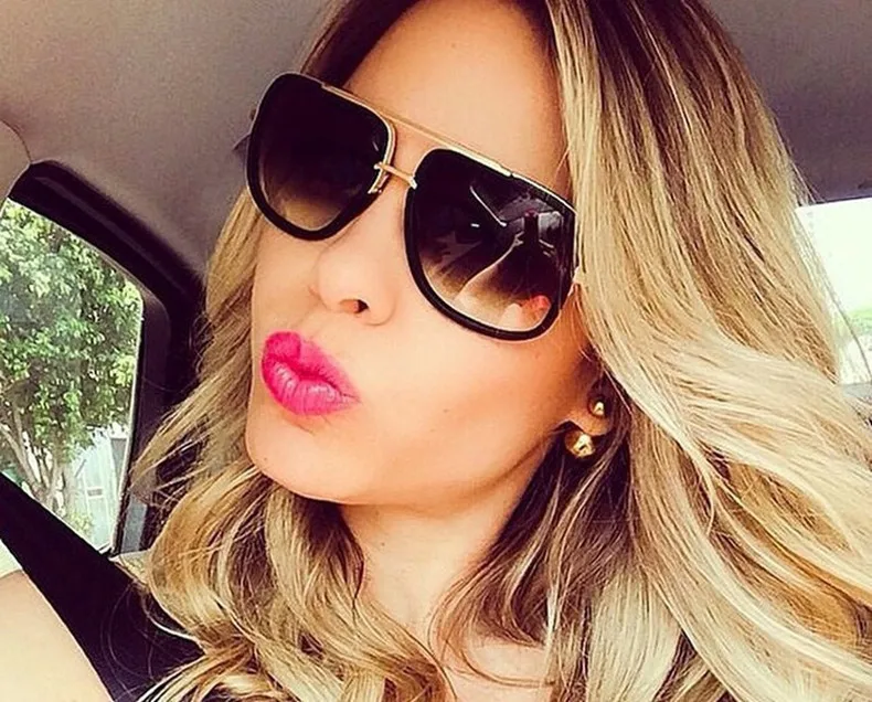 Мужские и женские солнцезащитные очки в винтажном стиле квадратные ретро с