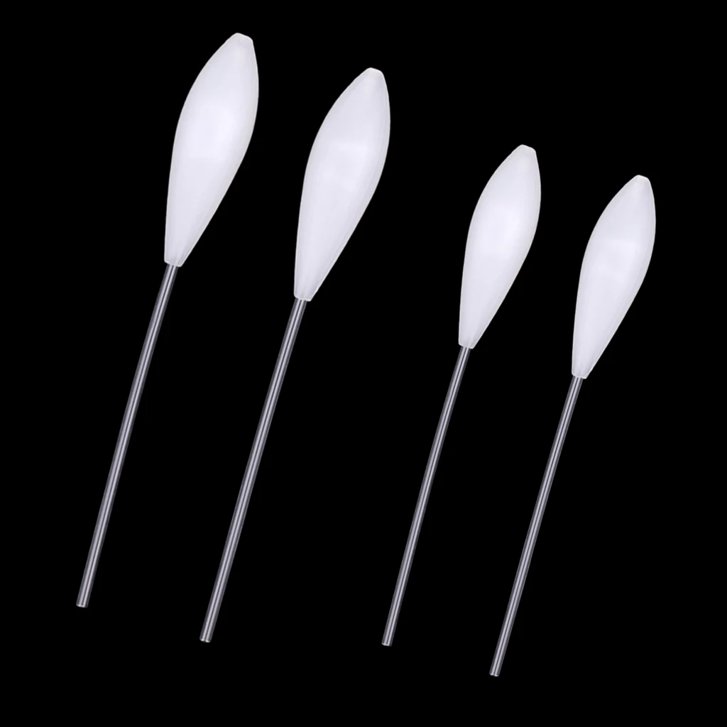 4 шт. акриловые плавающие спиролино бомбарда поплавок для заброса приманки или