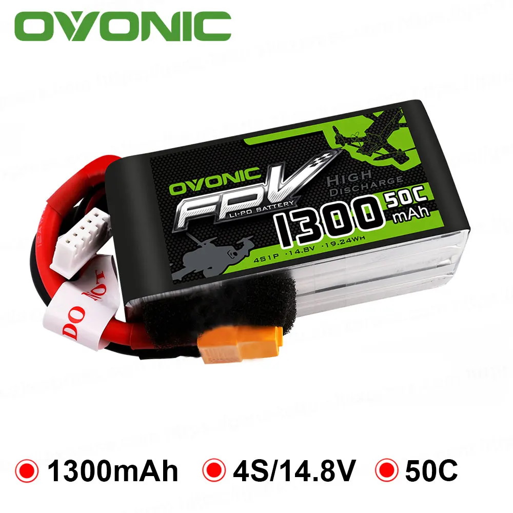 GENS ACE OVONIC 1300 мАч 1550 11 1 В 14 8 в Lipo 3S 4S аккумулятор 50C 80C 100C с разъемом XT60 для