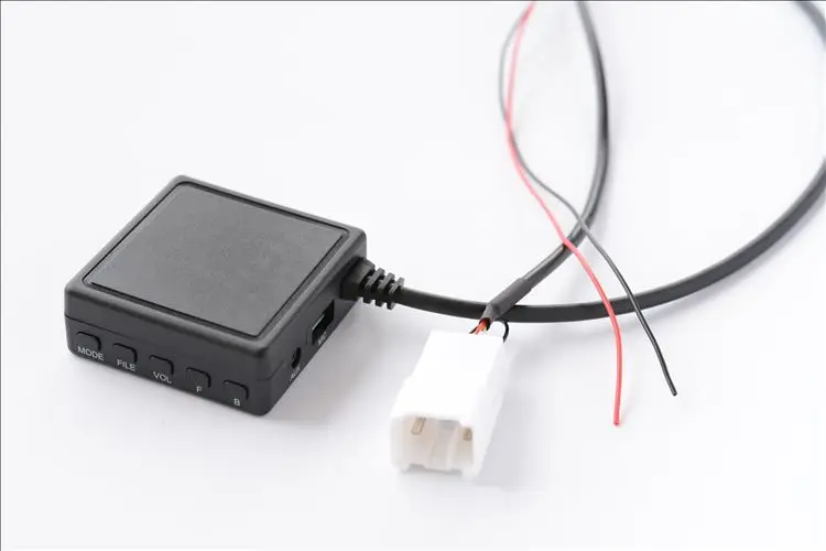 Автомобильный Bluetooth 5 0 AUX USB музыкальный адаптер беспроводной HIFI аудио кабель