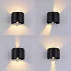 Светодиодный настенный светильник с пассивным инфракрасным датчиком движения, 7 Вт, 12 Вт, Алюминиевые Современные Настенные светильники с регулируемым углом освещения, светильник с питанием от 85 до 265 В переменного тока