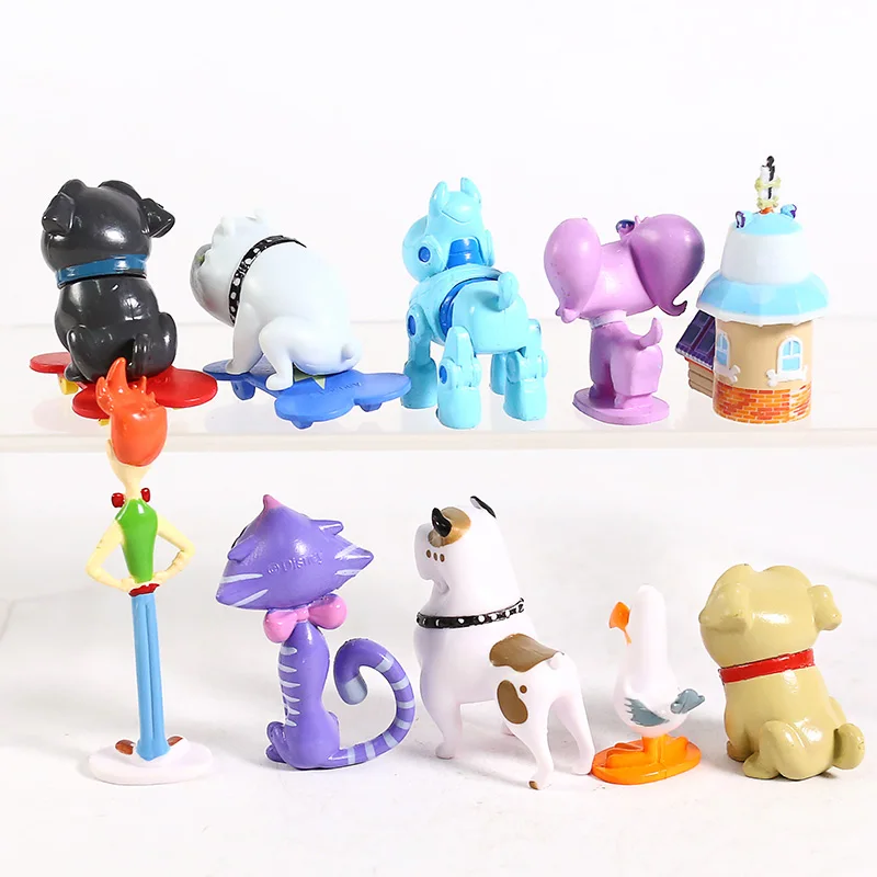 Щенок собака Pals бинго Ролли ПВХ Фигурки игрушки 10 шт./компл.|Игровые фигурки и