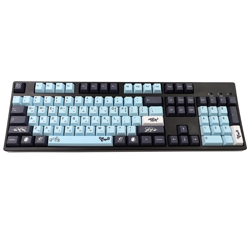 

136 Keys/set Cherry Profile MIZU Keycap PBT 5 Sides Dye Sublimation Key for Mechanical Keyboard iso Key MX 61/87/104