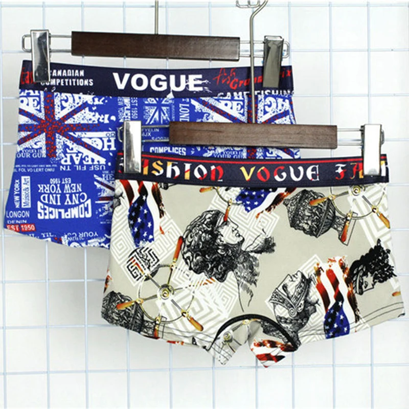 Трусы-боксеры женские с принтом в виде национального флага 3 шт./упаковка |