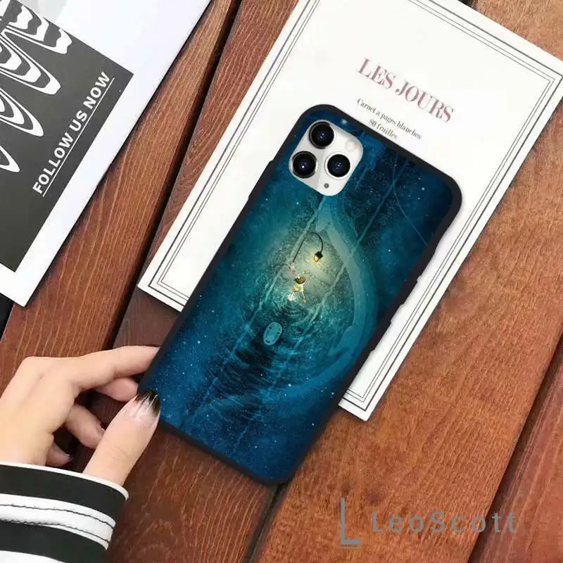 

Spirited Away Japan anime cartoon Phone Case for iPhone 11 12 pro XS MAX 8 7 6 6S Plus X 5S SE 2020 XR Soft silicone
