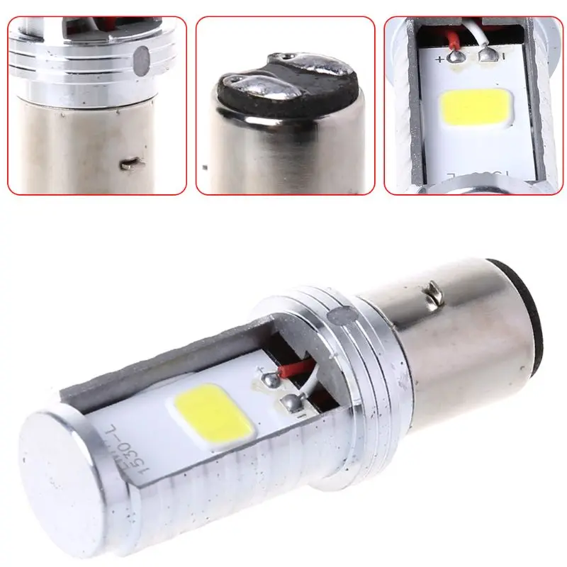 2021 New 12W H6 Motorcycle Bulb LED Lamp Hi/Lo Beam Headlight Front Light For Honda Kawasaki |