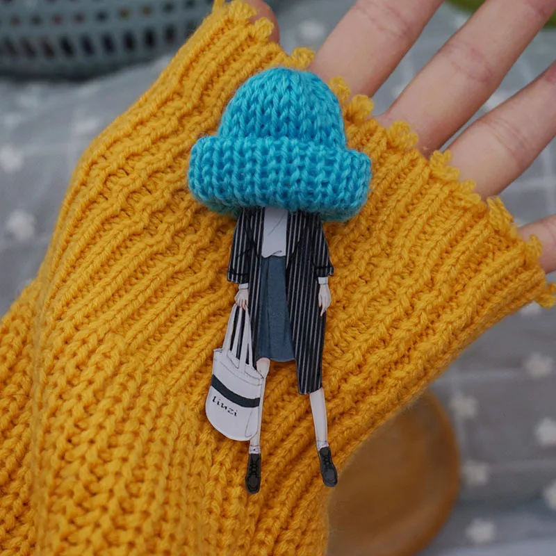 Мода губ брошь в виде большой мультфильм модель персонаж акриловая Симпатичные