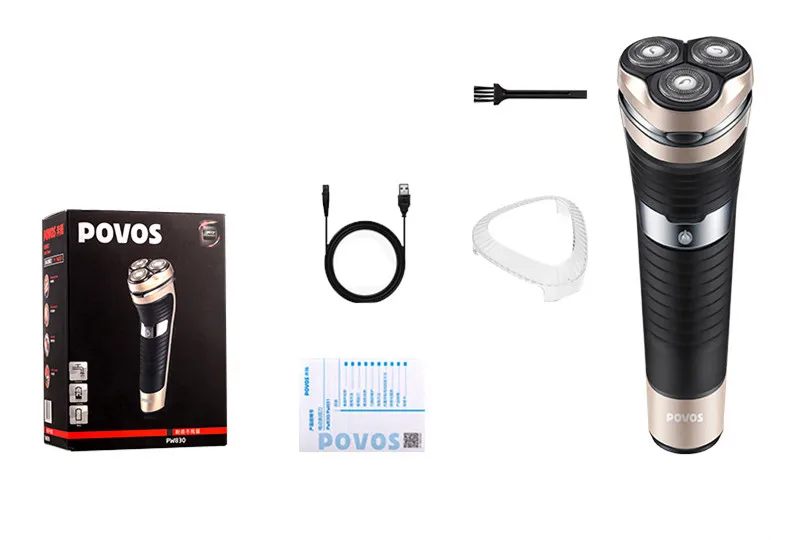 Electric shaver for men Washable Rechargeable Hair Beard shaving machine three blade Razor Electric shavers USB Charge