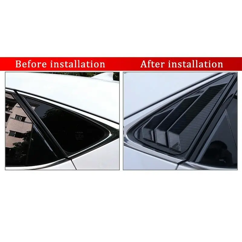 Молдинги для стайлинга из хрома ABS карбоновые боковые вентиляционные отверстия