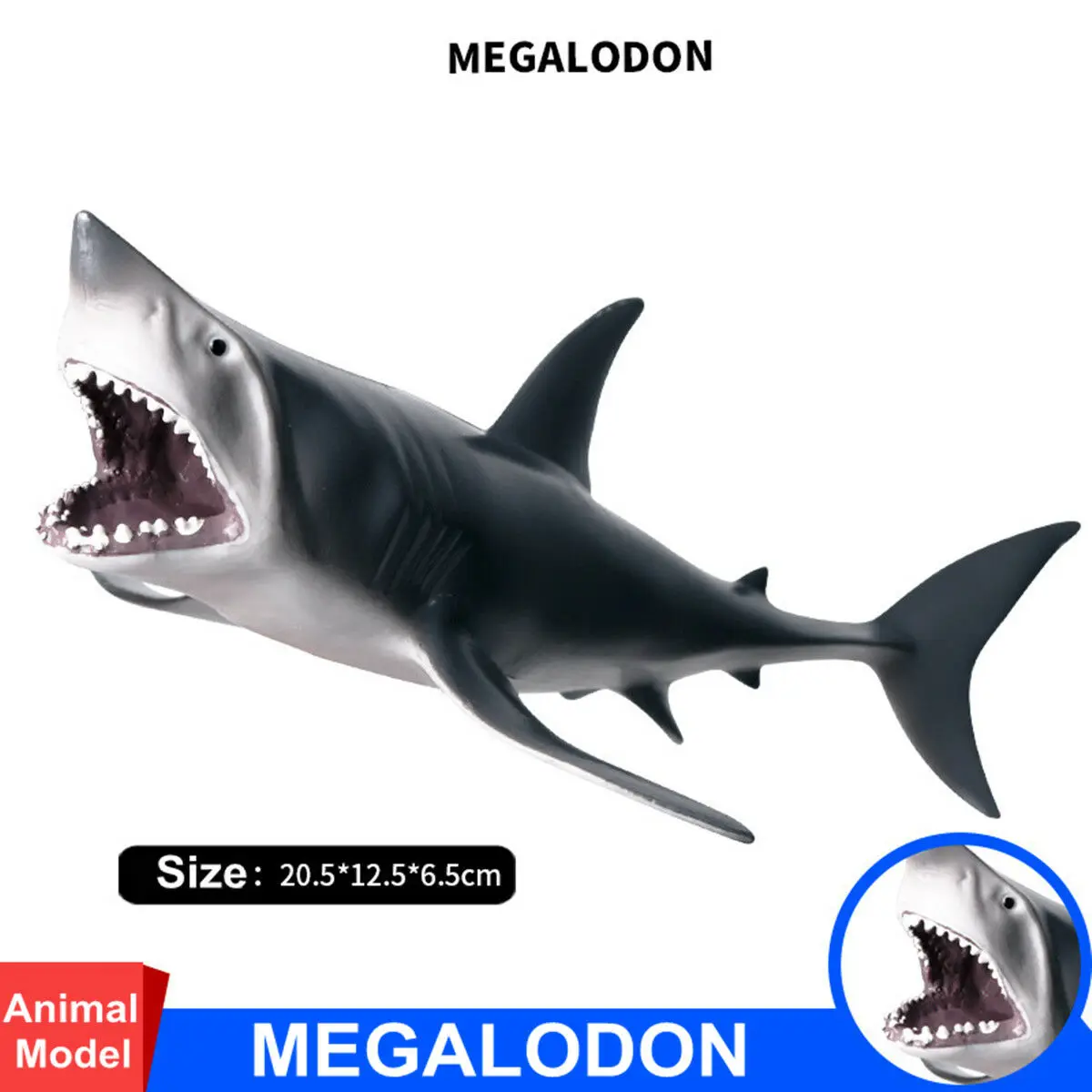 Редкие фигурки мегалодона древняя Акула Кит дикие животные модель для взрослых и